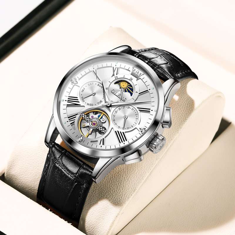 Olevs 9912 Waterproof Digital Luxury Automatic Mechanical Watch