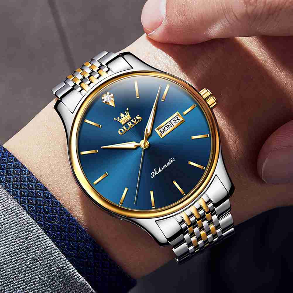 Olevs 9960 Automatic Mechanical Luxury Wrist Watch