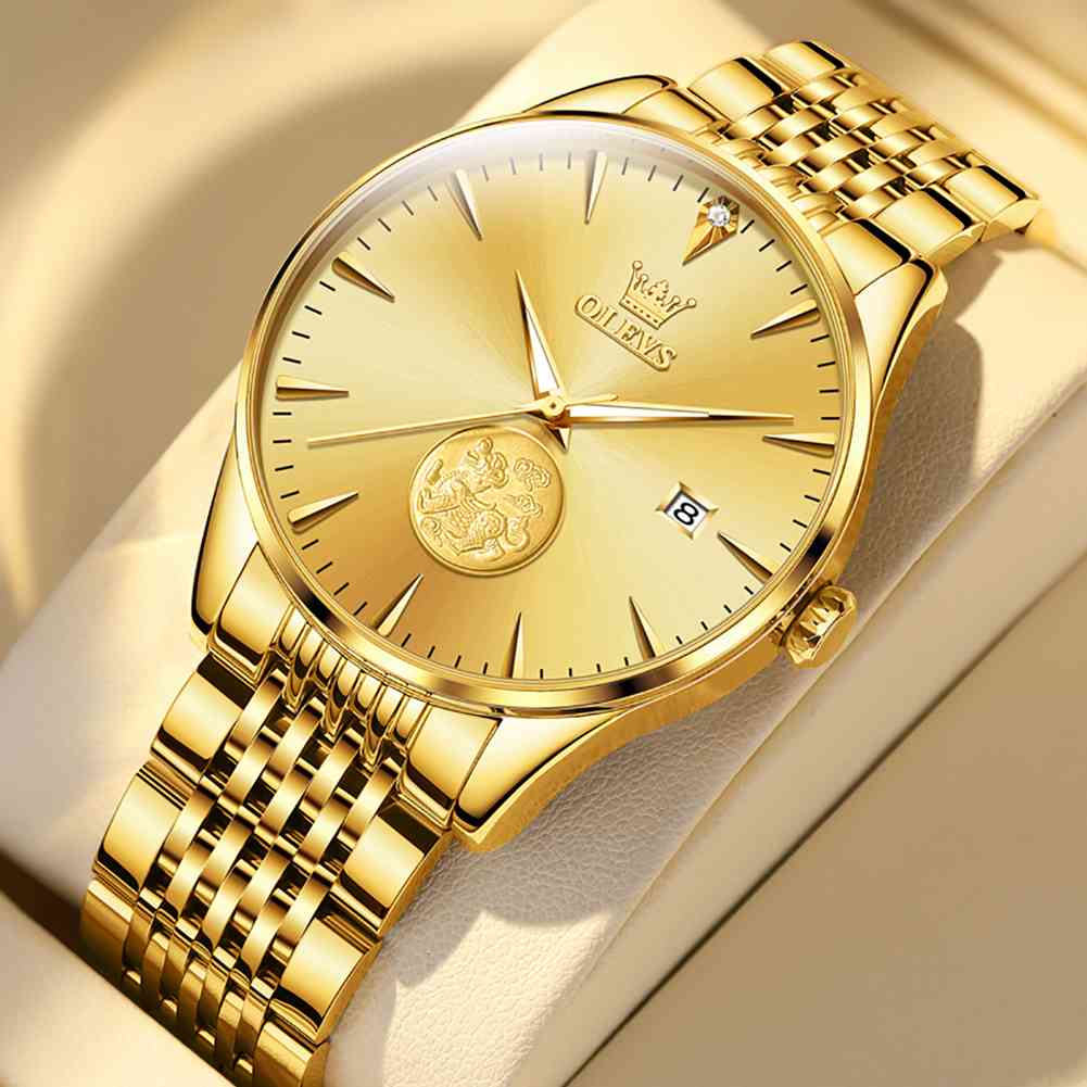 #color_Gold Metal Strap