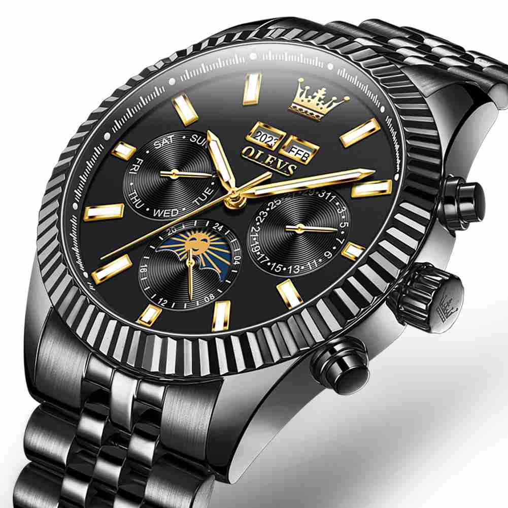 Olevs 6688 Premium Automatic Multi-Function Mechanical Watch