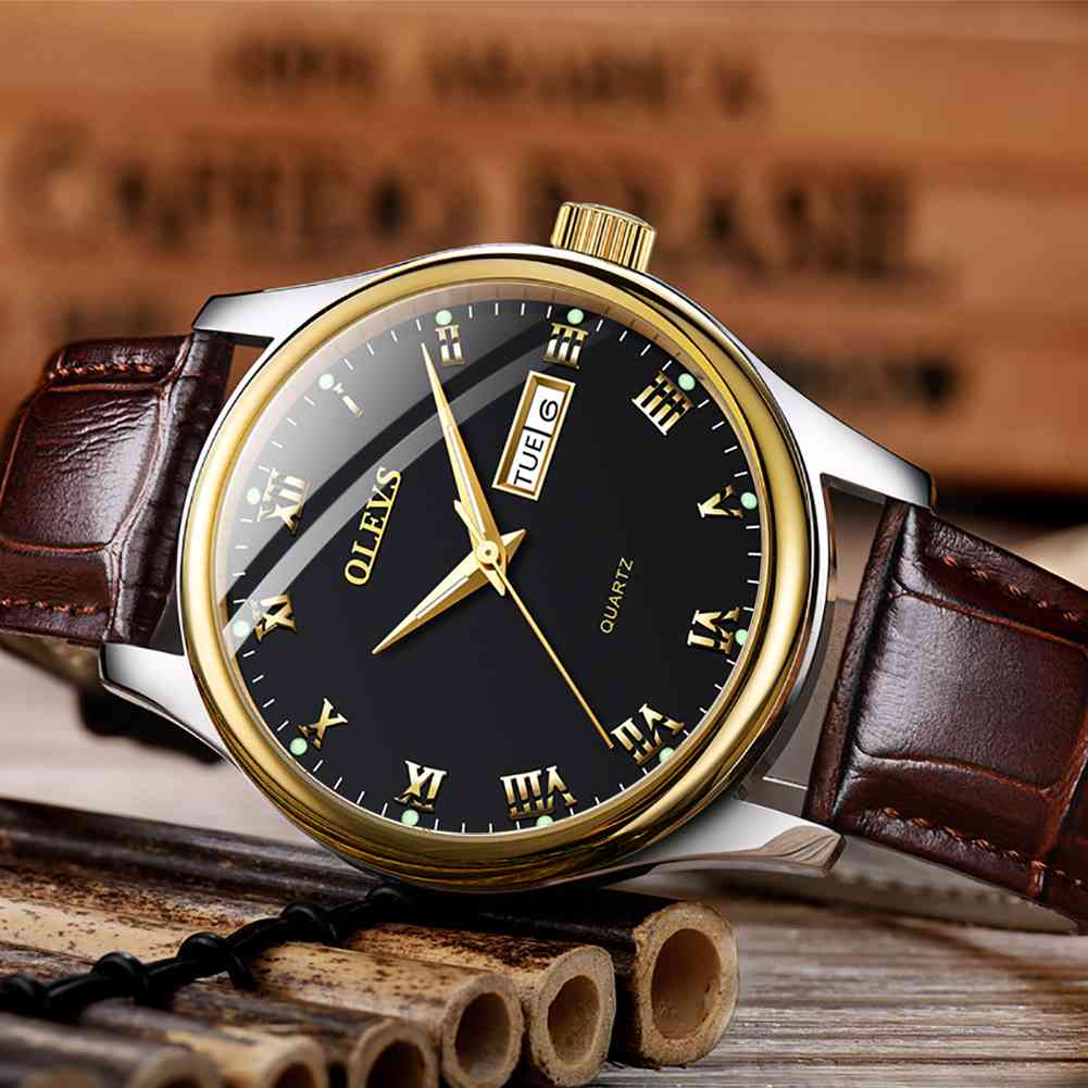 #Color_Belt Brown Black Dial