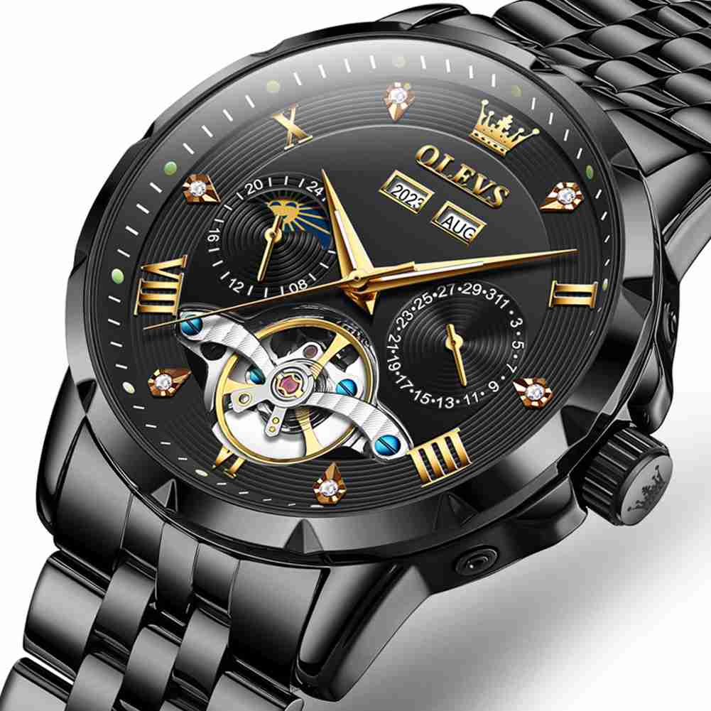 OLEVS 6691 Luxury Tourbillon Automatic Mechanical Watch