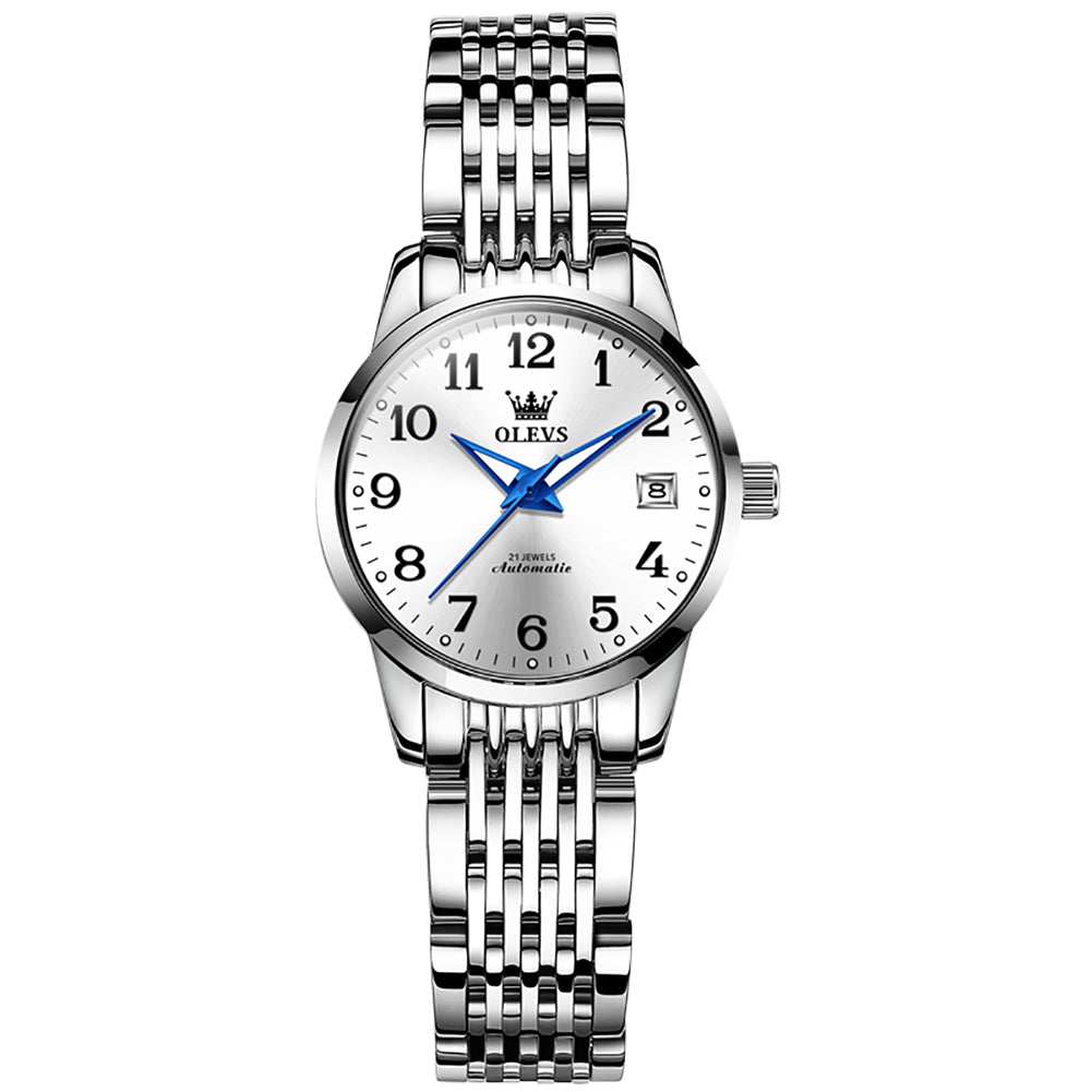 #color_Silver Strap-White Dial Silver Trim