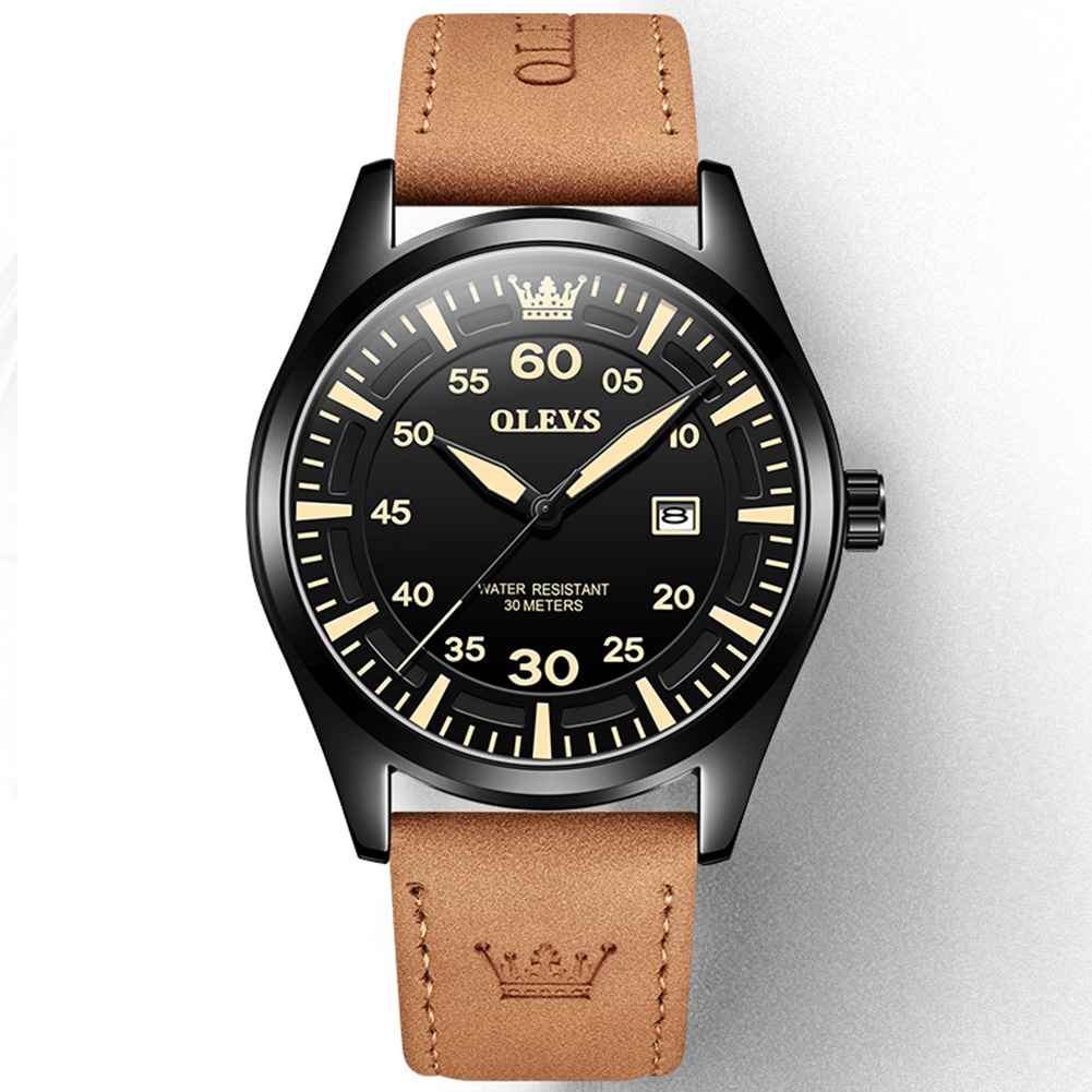 #Color_Brown Strap-Full Black