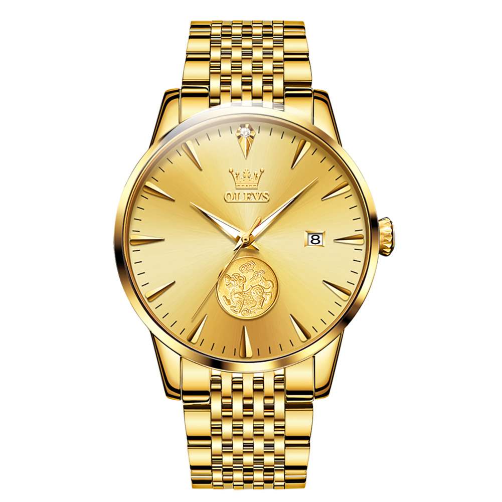 #color_Gold Metal Strap