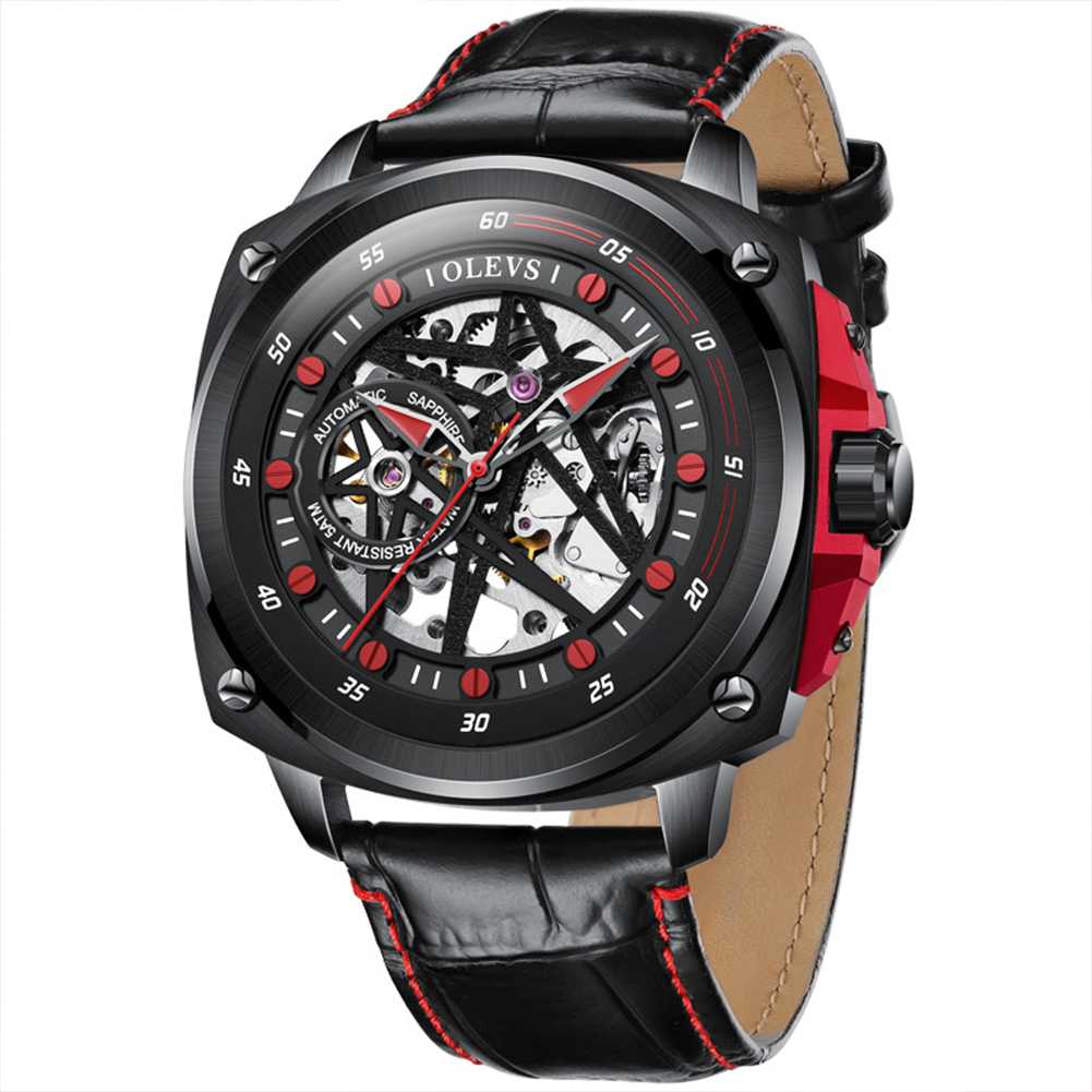 #color_Black Strap-Red Dial Black Trim