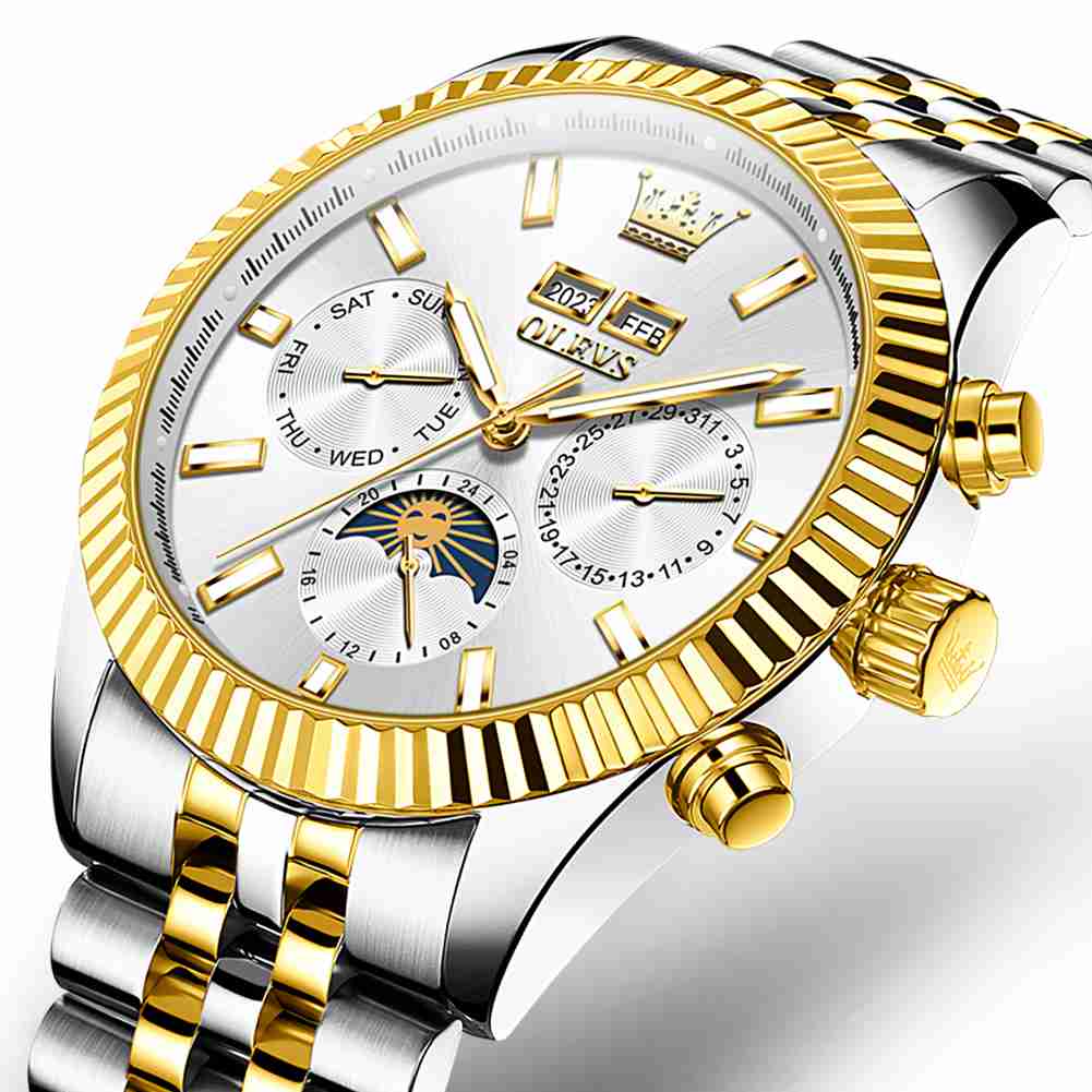 Olevs 6688 Premium Automatic Multi-Function Mechanical Watch