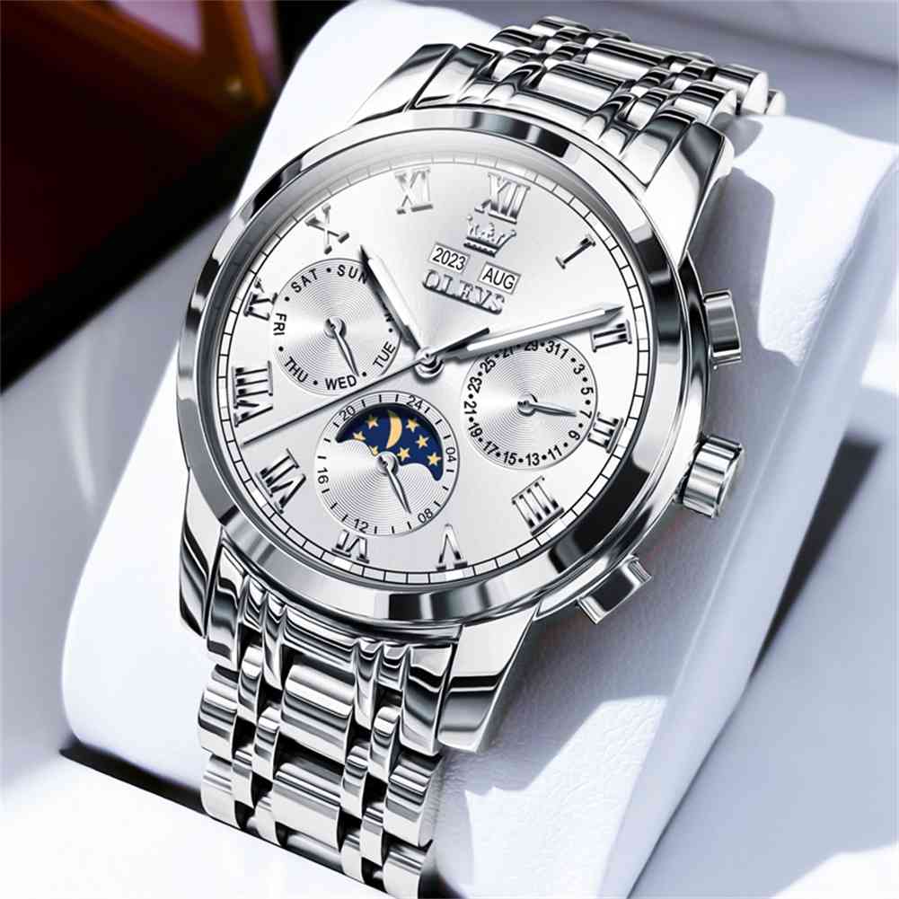 #color_Silver Strap-White Dial Silver Trim