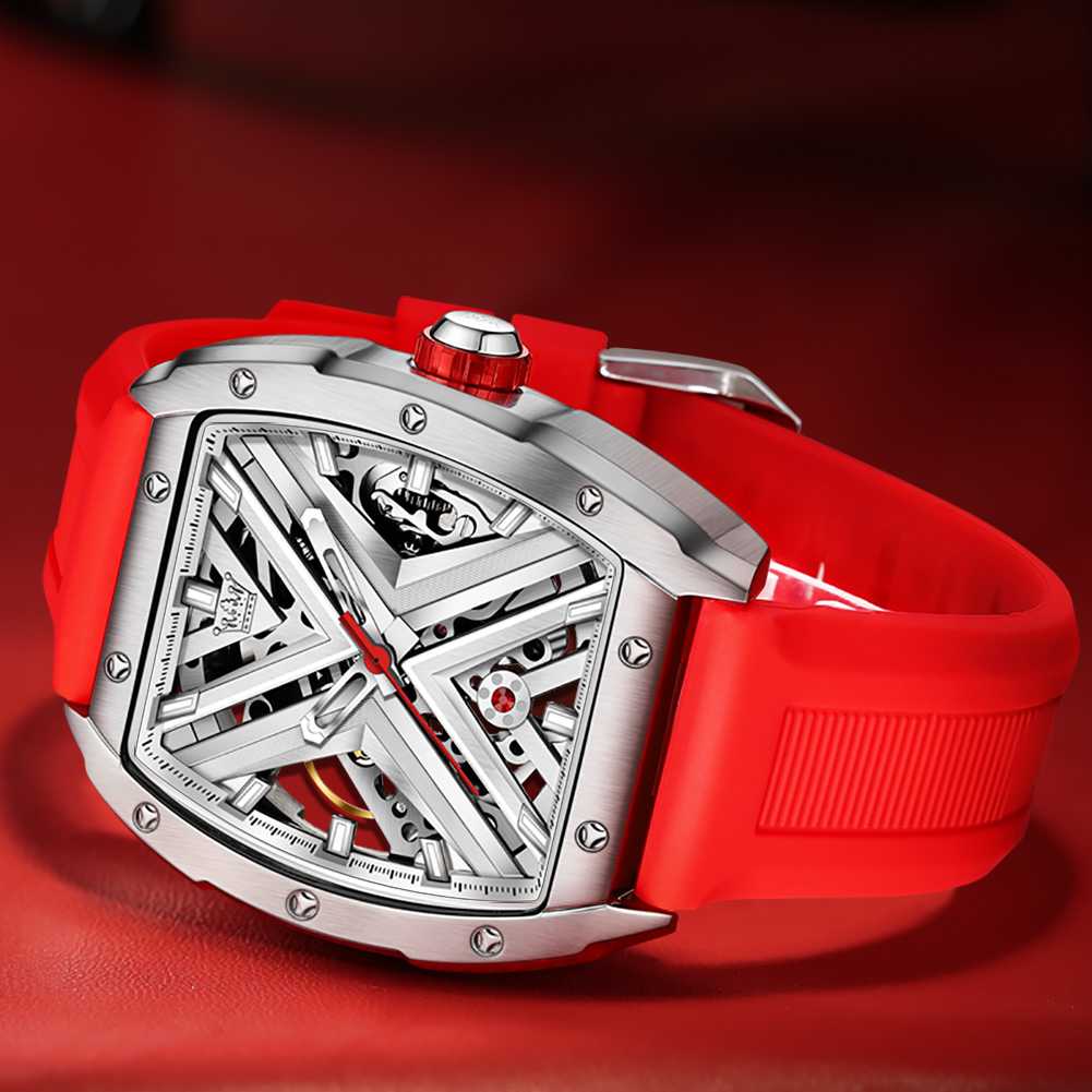 Olevs 6662 High-Quality Automatic Mechanical Sports Watch