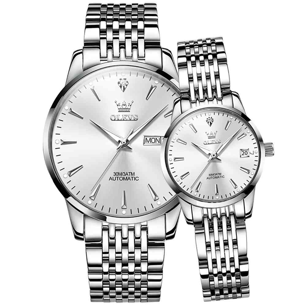 #color_Silver Strap-White Dial Silver Trim