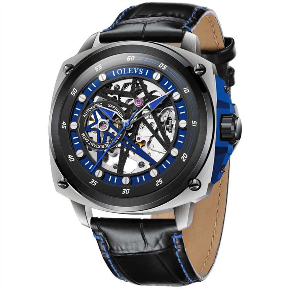 #color_Black Strap-Blue Dial Black Trim