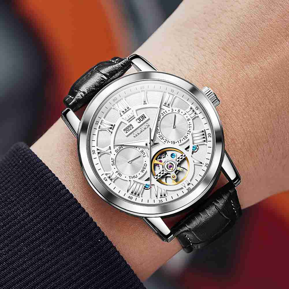 OLEVS 6668 Men's Luxury Automatic Watch - Elegant Multifunctional Design