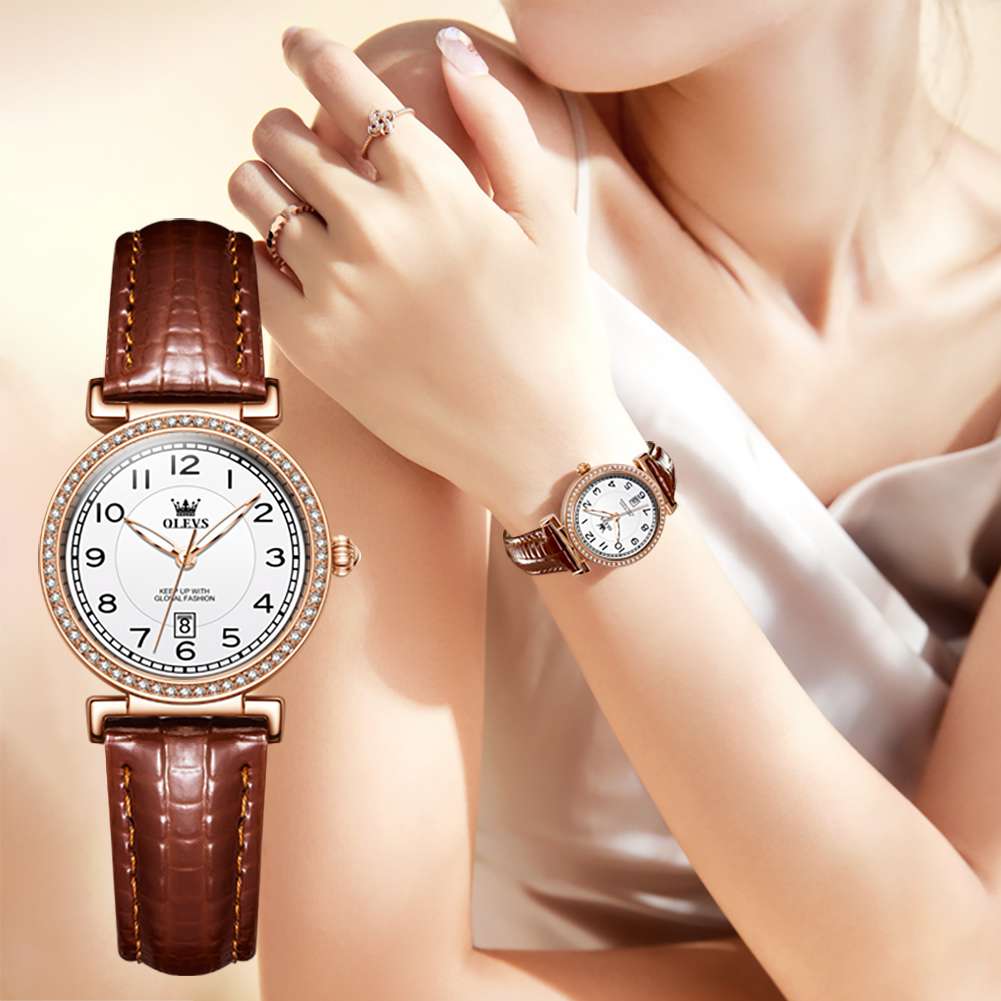 OLEVS 5590 Women's Retro Style Quartz Watch