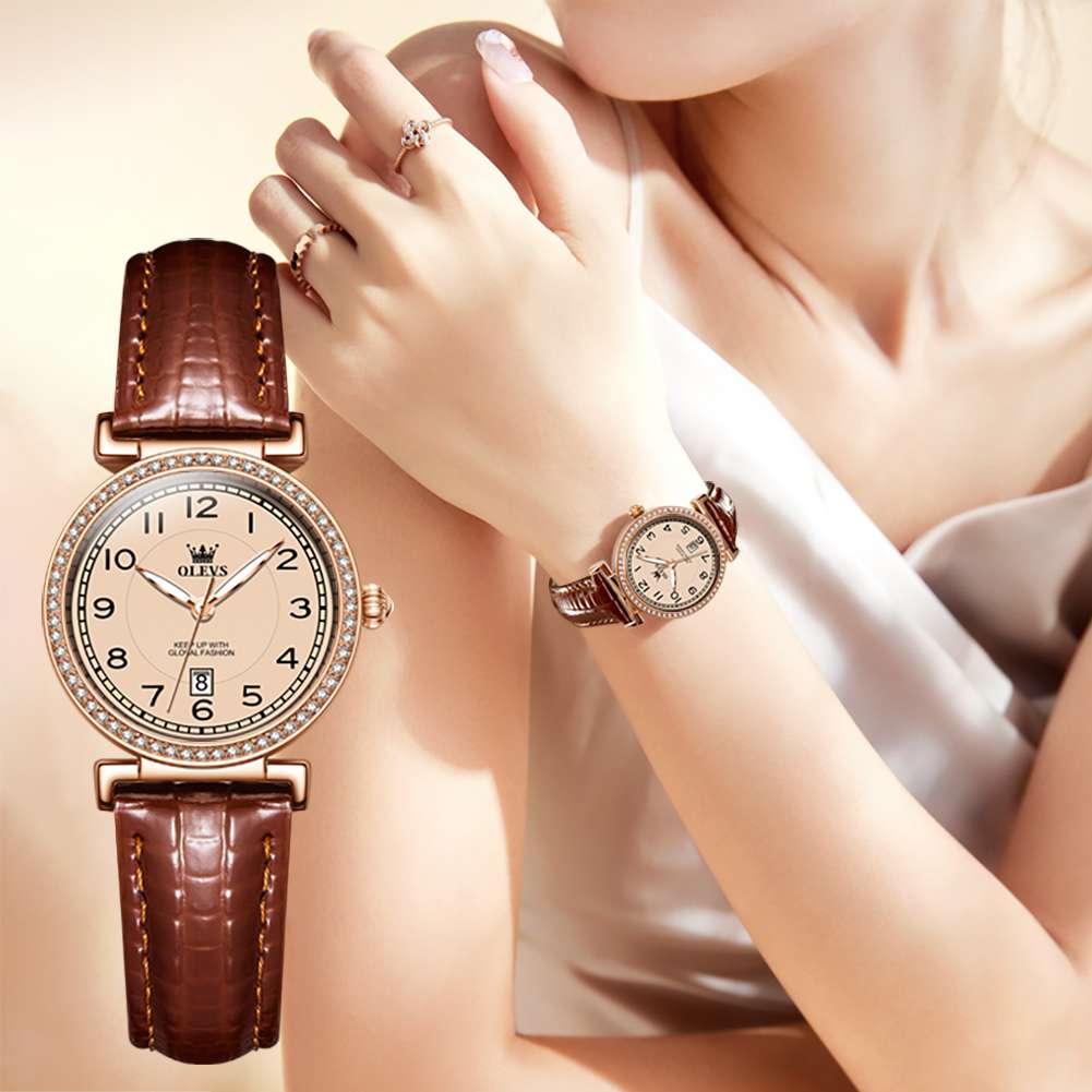 OLEVS 5590 Women's Retro Style Quartz Watch