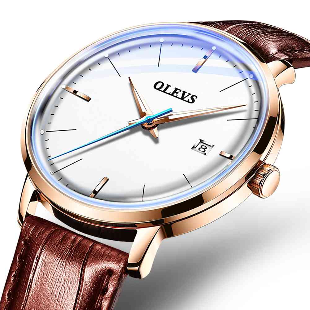 OLEVS 6609 Luxury Mechanical Watch - Elegant Stainless Steel Automatic Timepiece with Date Display