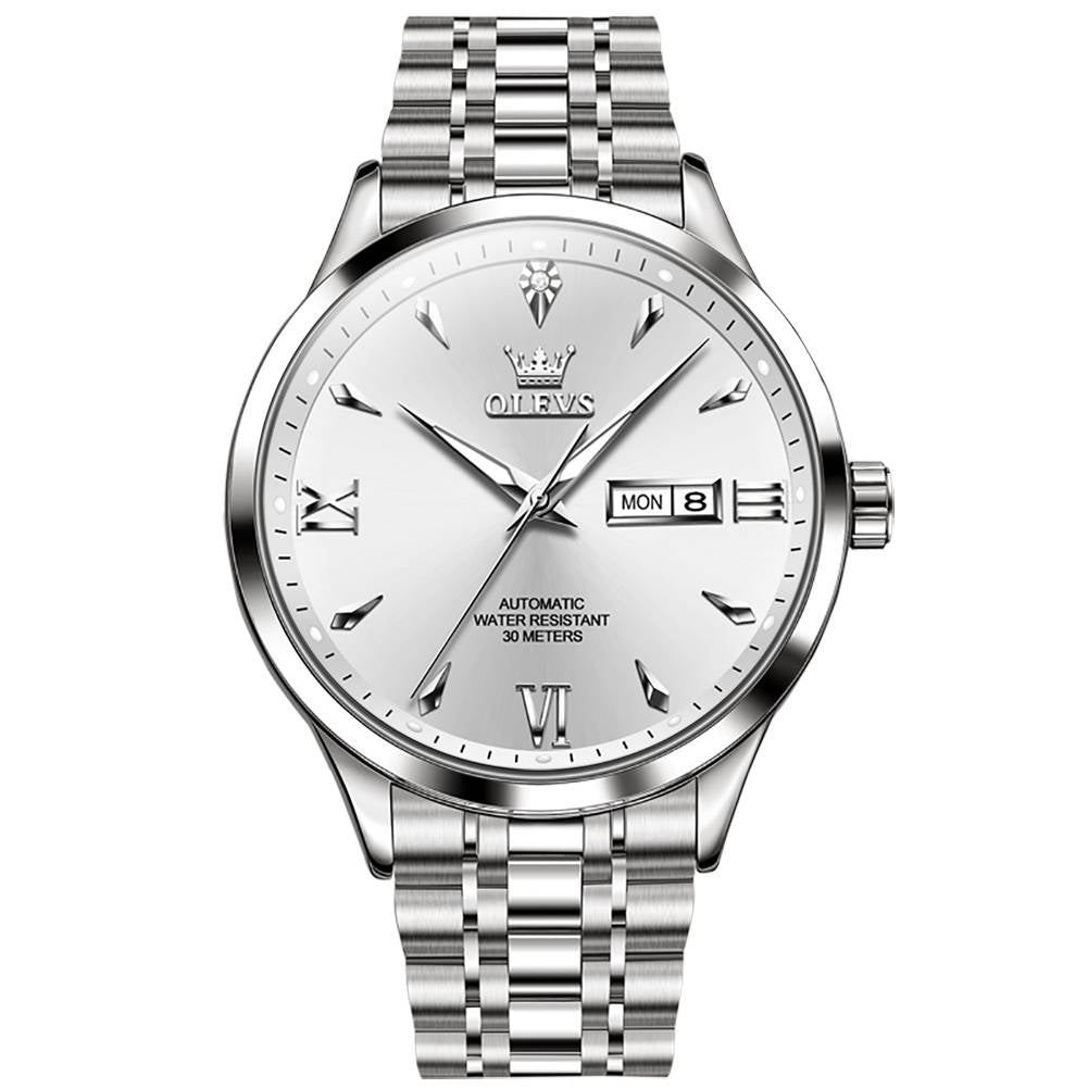 #color_Silver Strap-White Dial Silver Trim