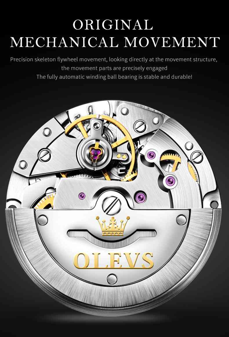 Olevs 9932 Men's Mechanical Watch Original Mechanical Movement