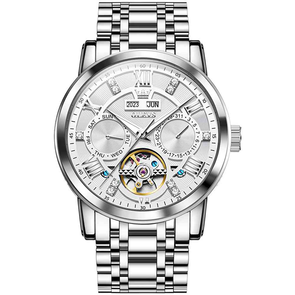 #color_Silver Strap-White Dial Silver Trim