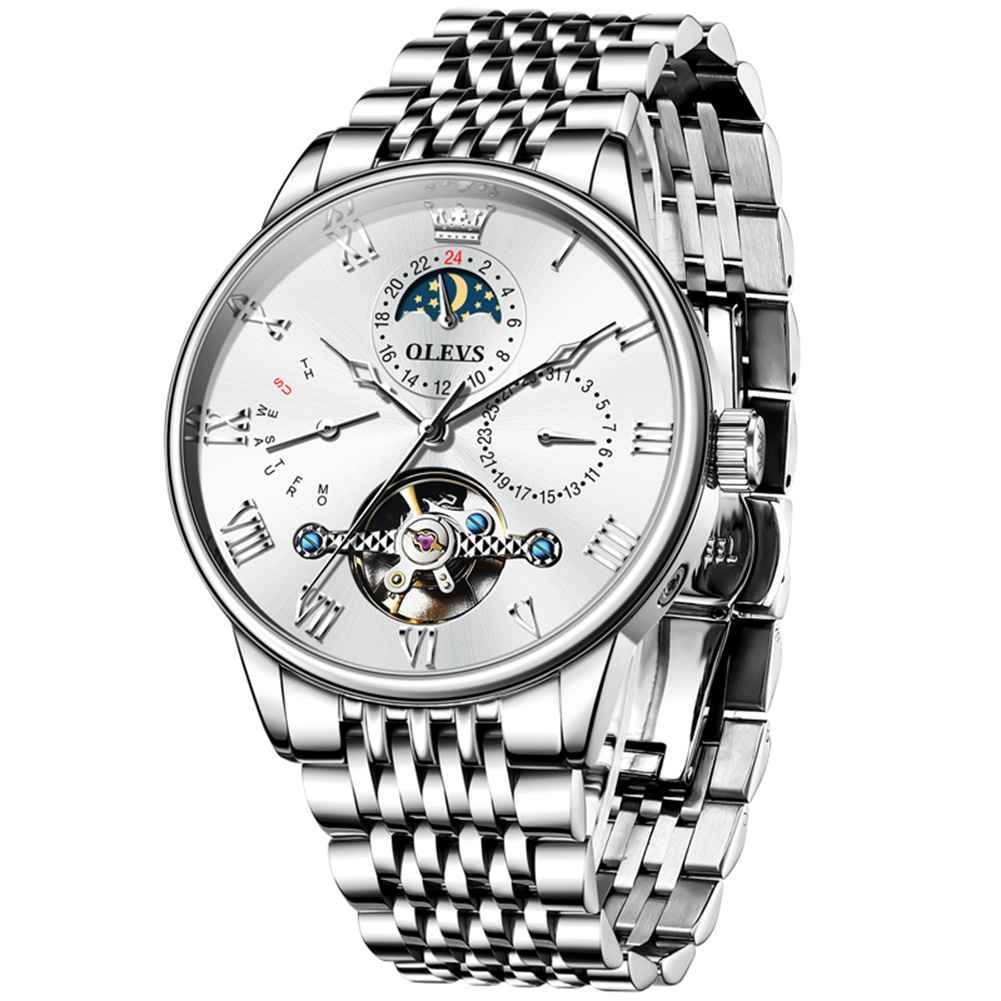 OLEVS 7009 Chronograph Automatic Mechanical Watch