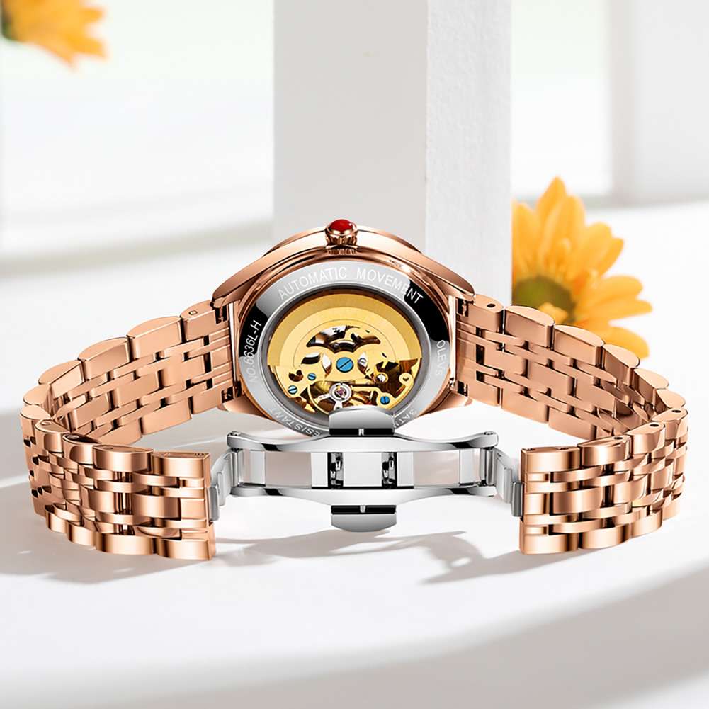 OLEVS 6636 Women’s Fashionable Automatic Mechanical Watch