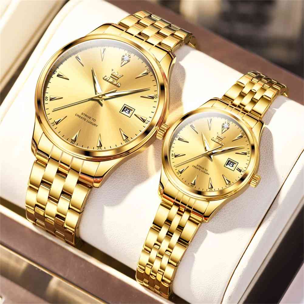 OLEVS 5598 Designer Quartz Watch Set