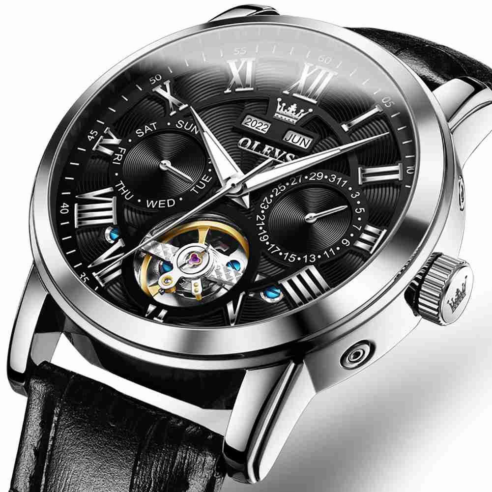 OLEVS 6668 Men's Luxury Automatic Watch - Elegant Multifunctional Design