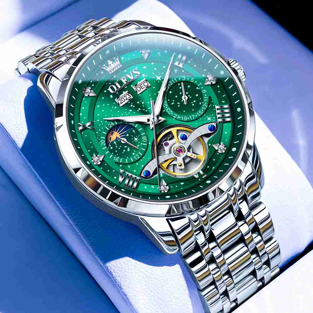 OLEVS 6690 Men's Luxury Automatic Watch - Elegant Multifunctional Design