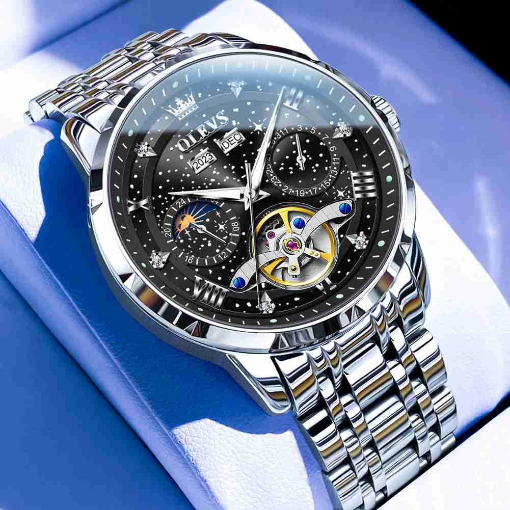 OLEVS 6690 Men's Luxury Automatic Watch - Elegant Multifunctional Design