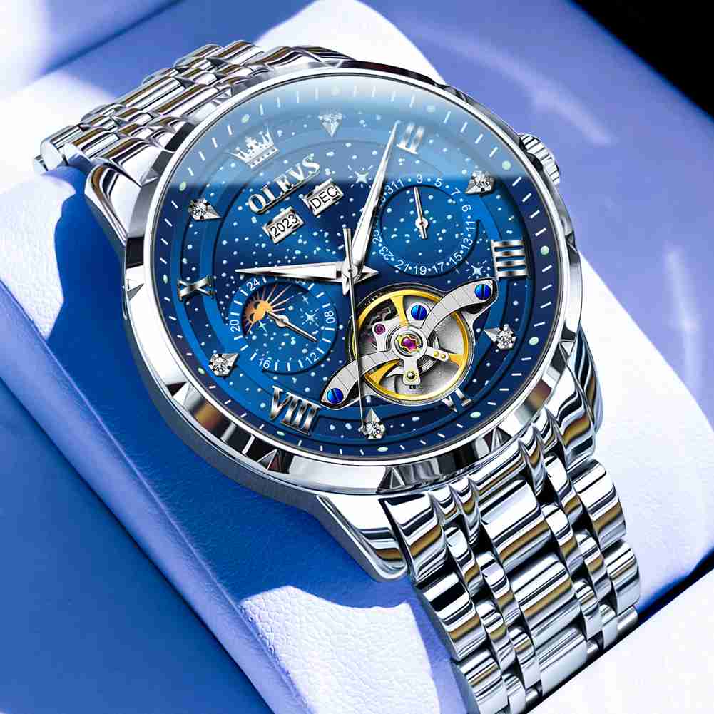 OLEVS 6690 Men's Luxury Automatic Watch - Elegant Multifunctional Design