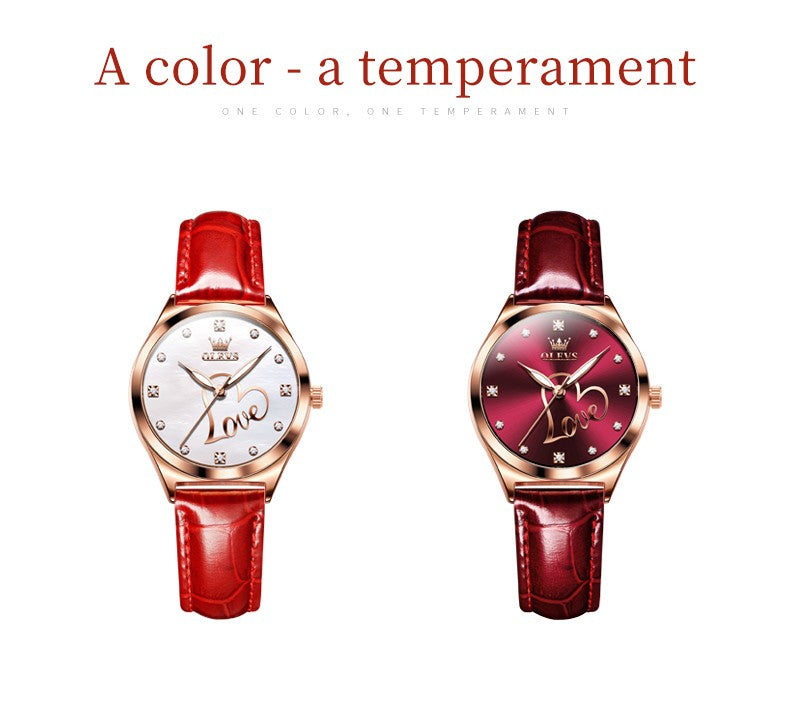 OLEVS 5580 Classic Luxury Quartz Watch For Fashionable Women