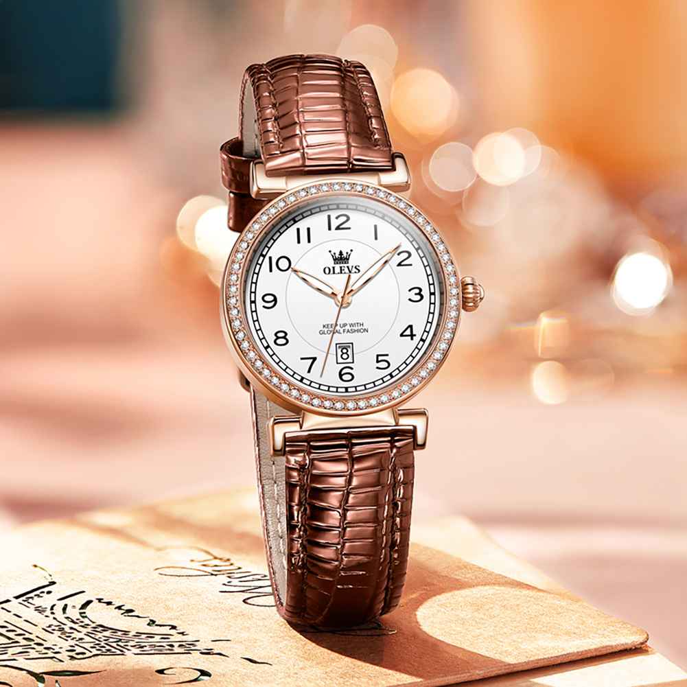 OLEVS 5590 Women's Retro Style Quartz Watch