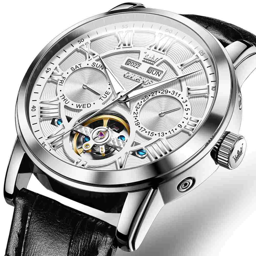 OLEVS 6668 Men's Luxury Automatic Watch - Elegant Multifunctional Design