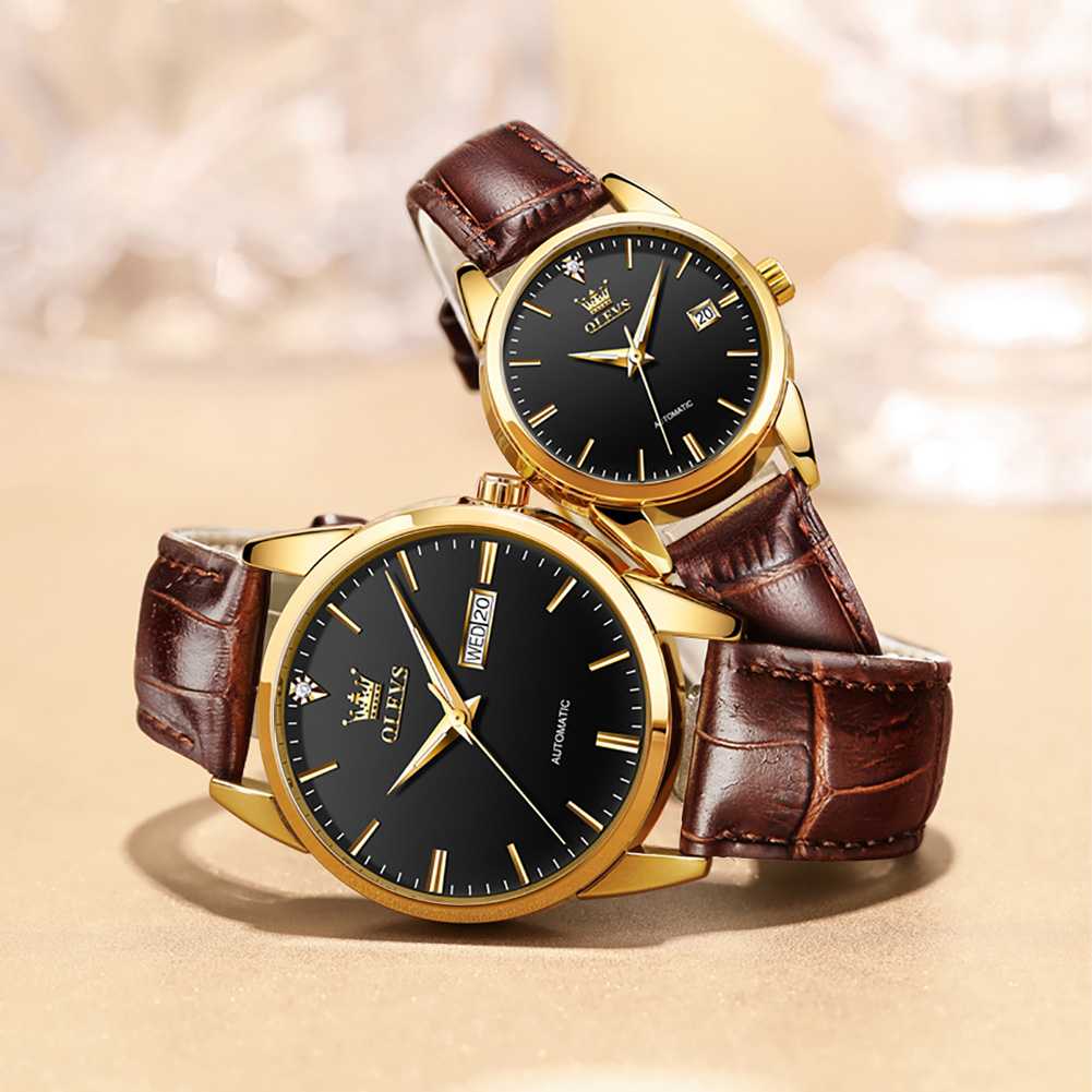 OLEVS Watch 6629 Mechanical watches gifts for couples