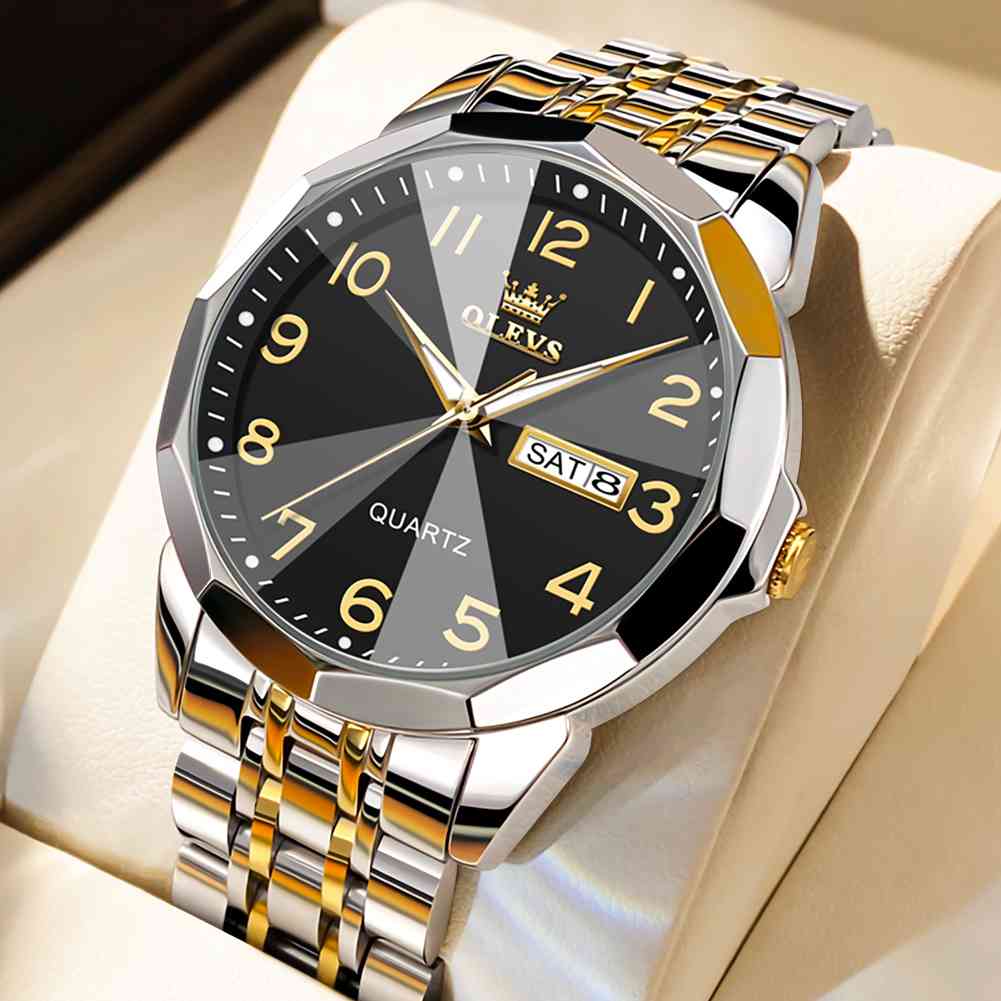 OLEVS 9970 Men's Watch Formal Wear Waterproof Luminous Luxury Casual Watch