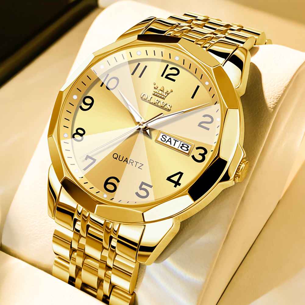 OLEVS 9970 Men's Watch Formal Wear Waterproof Luminous Luxury Casual Watch