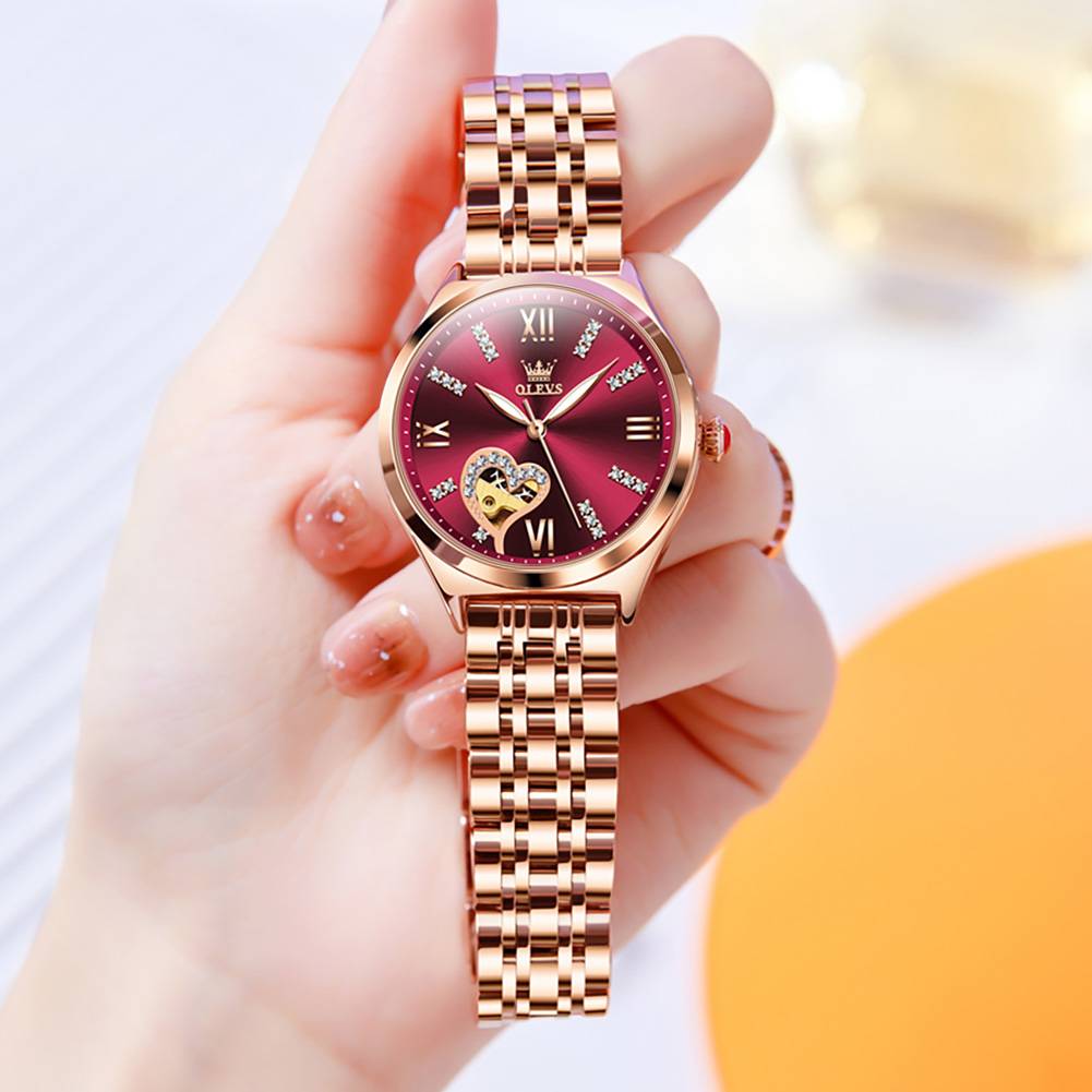 OLEVS 6636 Women’s Fashionable Automatic Mechanical Watch