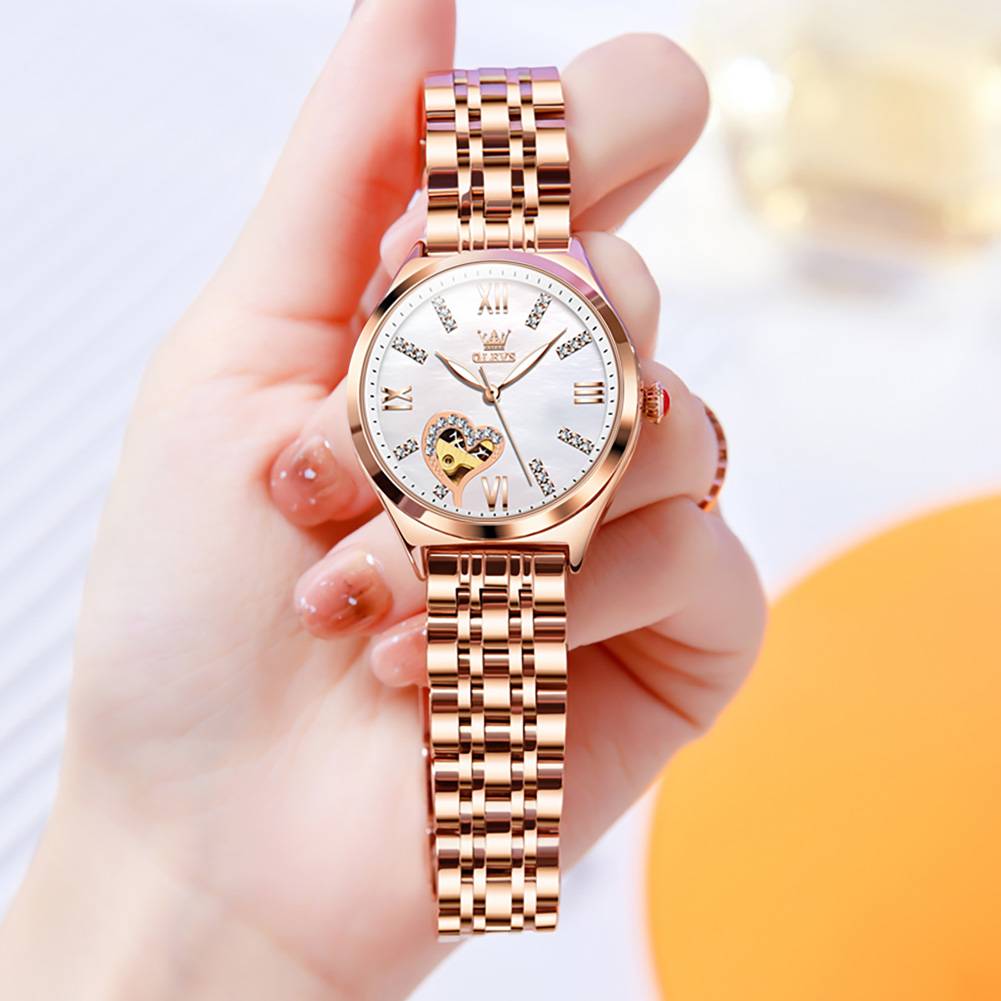 OLEVS 6636 Women’s Fashionable Automatic Mechanical Watch