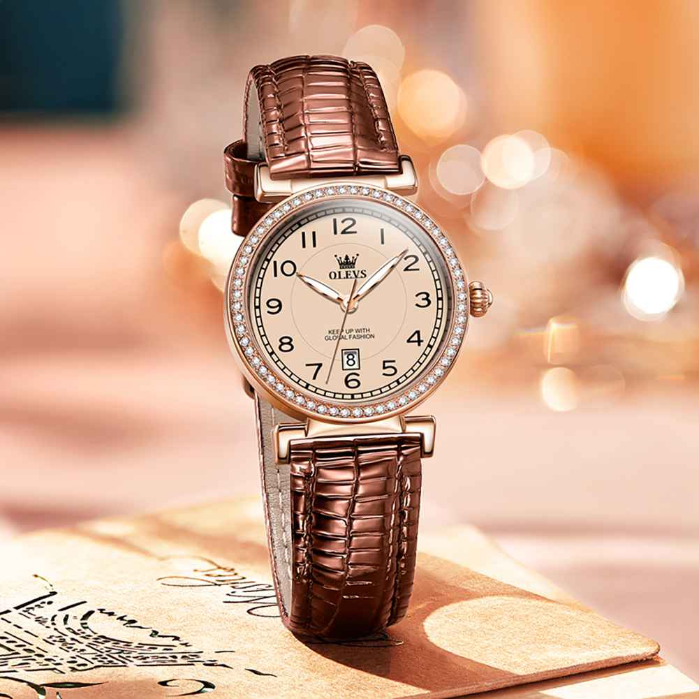 OLEVS 5590 Women's Retro Style Quartz Watch