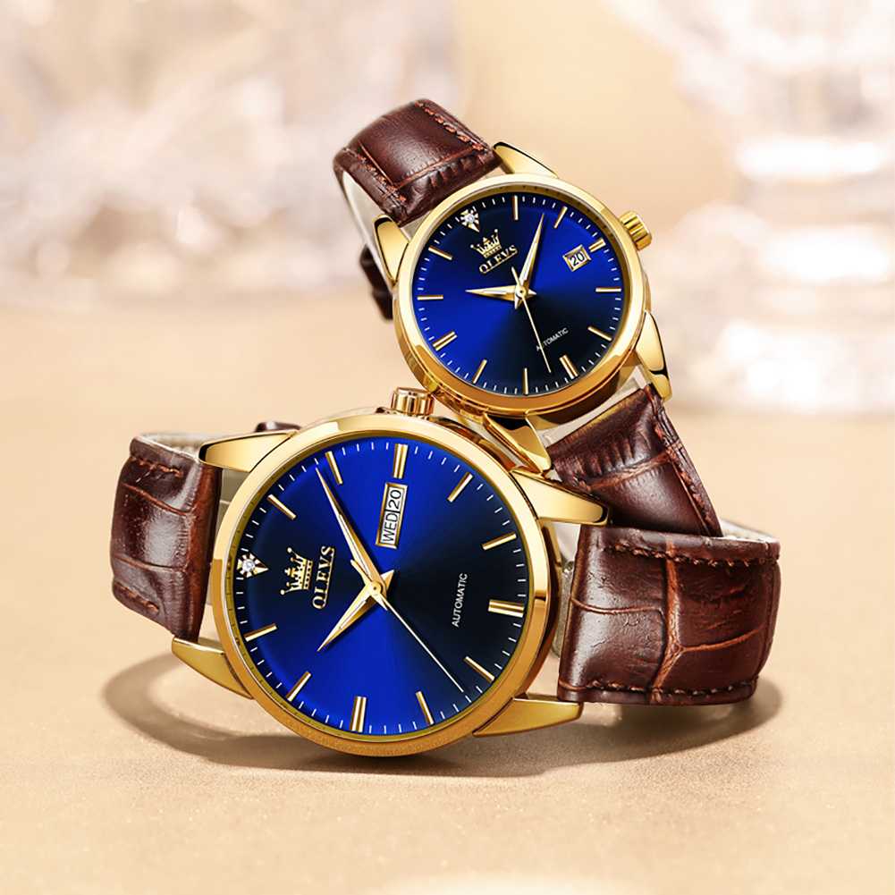 OLEVS Watch 6629 Mechanical watches gifts for couples