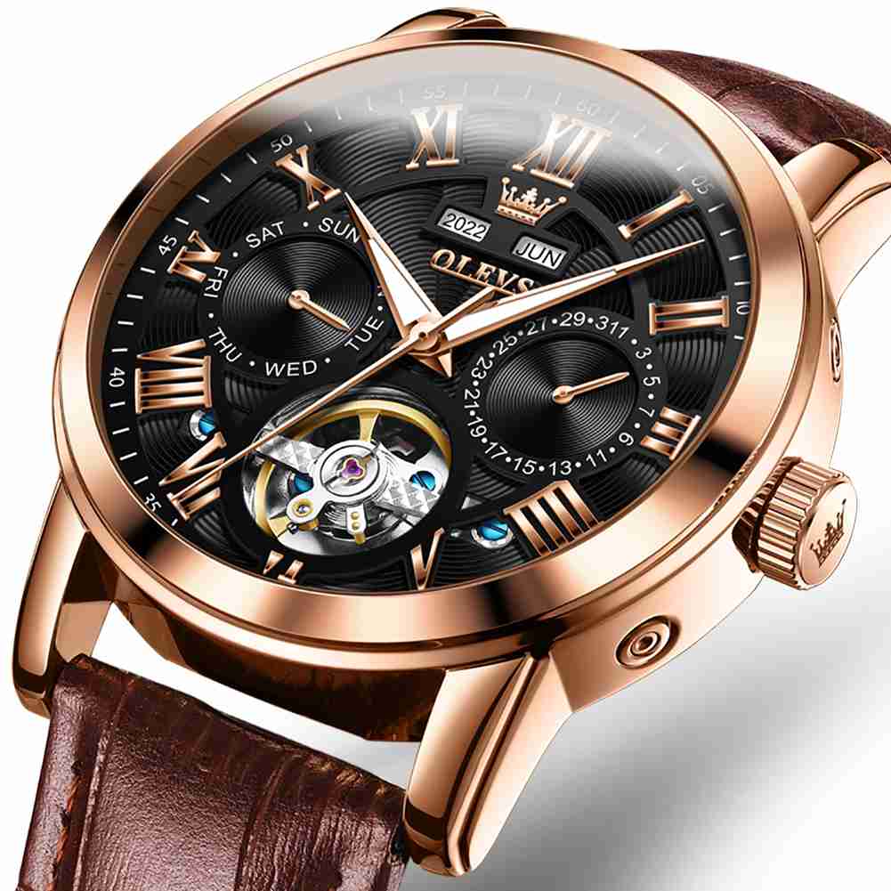 OLEVS 6668 Men's Luxury Automatic Watch - Elegant Multifunctional Design