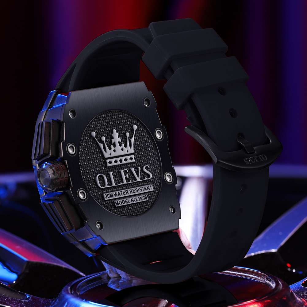 OLEVS 3608 Racing Design Inspiration Watch