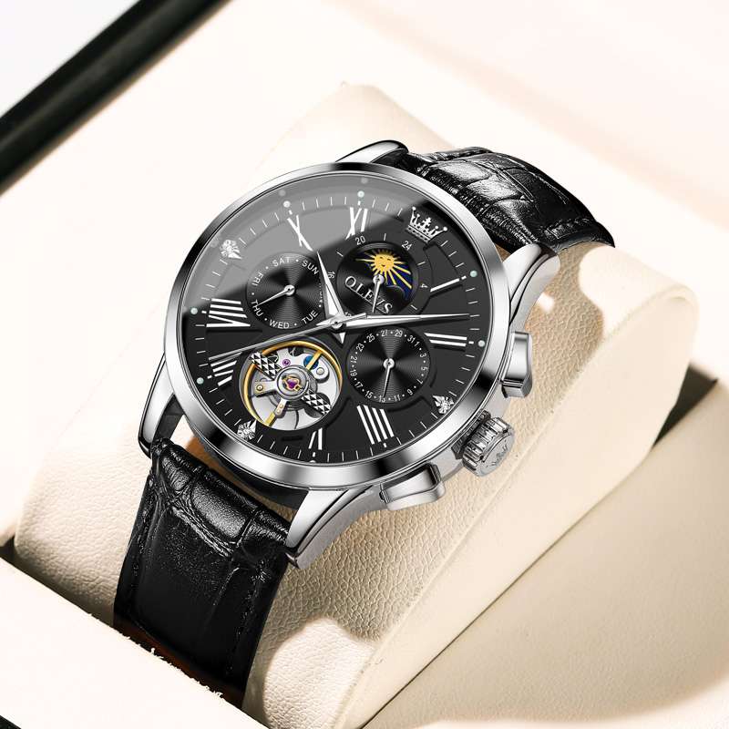 Olevs 9912 Waterproof Digital Luxury Automatic Mechanical Watch